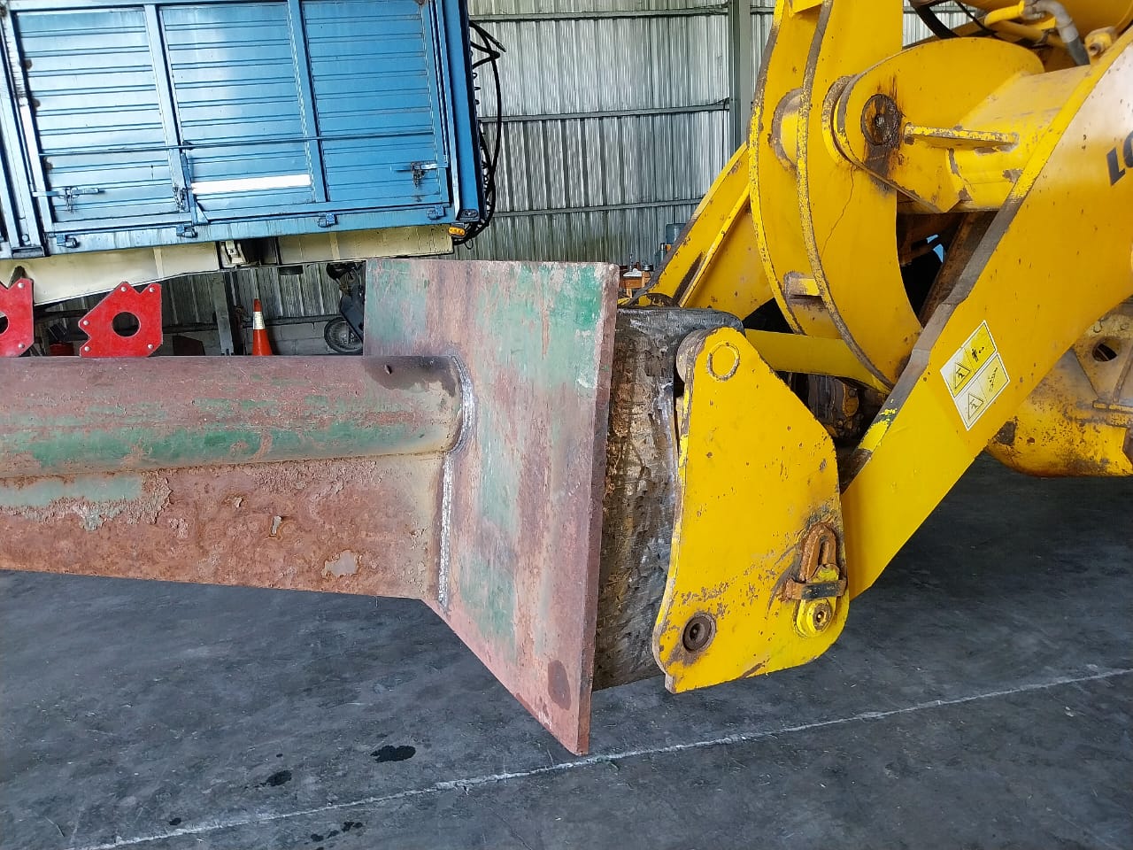 Modificación/adaptación de boom . Empresa mtr